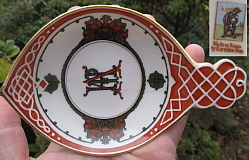 Kornilow Brothers porcelain kovsh - border pattern 131