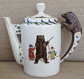 Kornilov teapot with bear handle 351