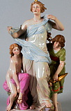 Meissen figural group allegory of Morning. Model J187