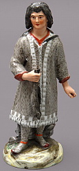 Russian Imperial Porcelain Factory figure Yakut by Rachette 1790