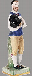 Gardner porcelain figurine of Hungarian Jew of Montgatz (Mukachevo). 1810
