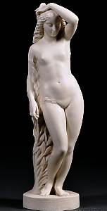 Parian Copeland figure of Daphne by M. Wood